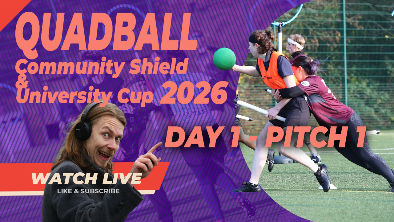 Quadball UK Uni and Community Cup 2026 thumbnail